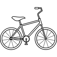 bicycle icon vector illustration