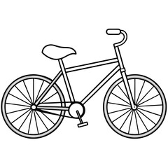 bicycle icon vector illustration