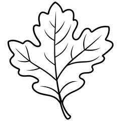 leaf silhouette vector