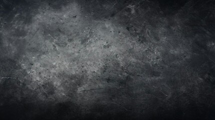 Fototapeta premium Abstract Dark Grunge Surface With Scratches and Marks, Suitable for Creative Design and Artistic Projects. Generative AI