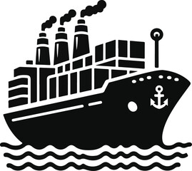 Boats and ship icon collection.flat style vector illustration set.