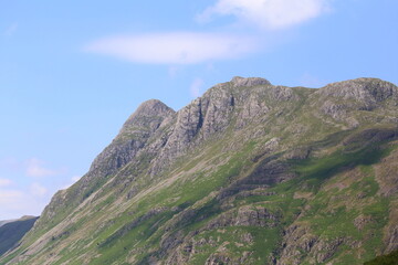 Pike of Stickle and the Langdale Pikes.