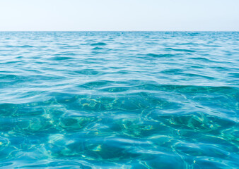 Tropical ocean beach water background