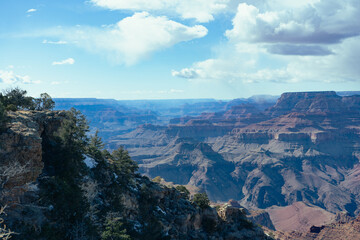 North Rim View Grand Canyon 
