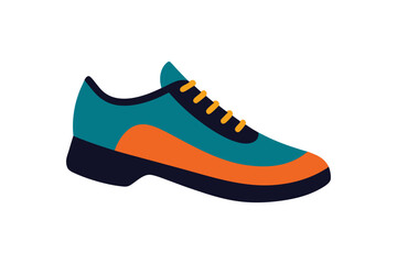 shoe icon silhouette vector illustration