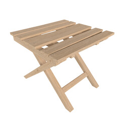 wooden chair isolated on transparent