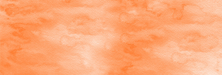 Orange Watercolor background. Abstract pastel colors watercolor background. Watercolor background. Abstract watercolor cloud texture.