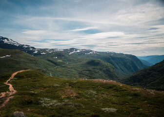 Fototapeta premium landscape in the mountains