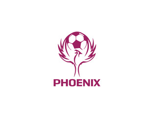 phoenix for football logo / phoenix for soccer logo