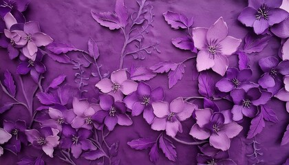 Obraz premium old purple background texture antique vintage paper purple textured wall in rich elegant color