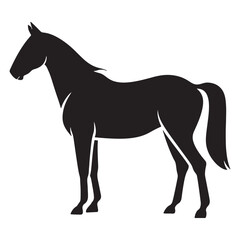 Horse vectors and illustrations, Horse silhouette vector Art,Icons, and Graphics