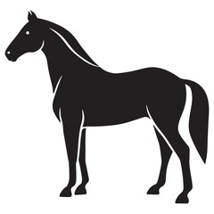 Horse vectors and illustrations, Horse silhouette vector Art,Icons, and Graphics