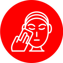 Makeup Removal Methods Line White Circle Red