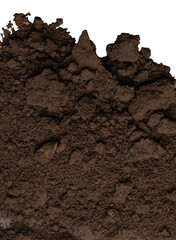 Brown ground land texture