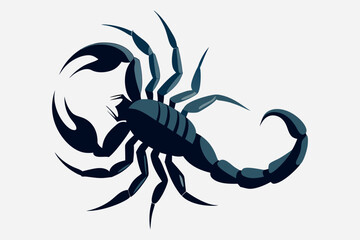 scorpion tattoo vector