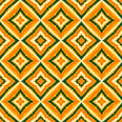 Seamless Ikat ethnic traditional Textile pattern geometric abstract folklore ornament Tribal ethnic illustration background design for print, clothing, scarf