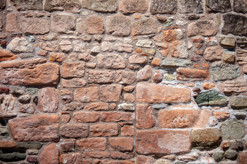Stonework wall