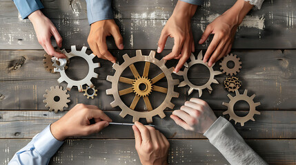 Business management strategies efficient operations and productivity focusing on resource optimization and technological integration