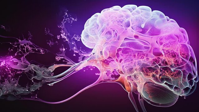 A animation of a developing brain highlighting the complex and dynamic processes involved in neurogenesis.