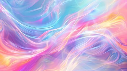 Fototapeta premium Abstract Pastel Swirls. Colorful Background for Design