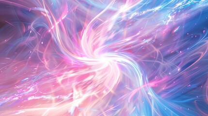 Obraz premium Vivid Abstract Swirl. Colorful Pastel Background for Digital Art and Design