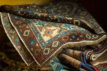 Hand woven Iranian carpet