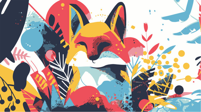 Abstract Vector Graphic