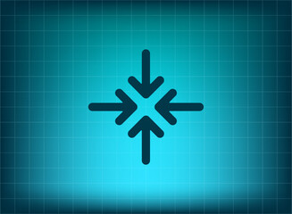 Obraz premium Vector illustration, blue background.