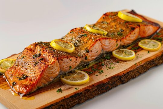 Cedar Plank Salmon with Potlatch Seasoning for Seafood Connoisseurs