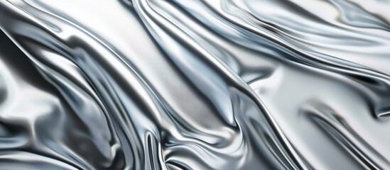 Silver background with empty space for text