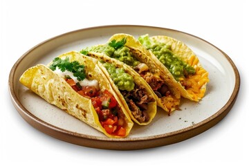 Delicious Chalupas with Savory Meat and Beans