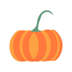 pumpkin isolated on white background