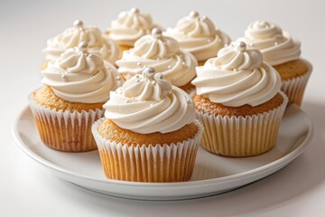Champagne-Vanilla Cupcakes: A Majestic Dessert for the Senses