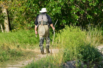 Fishing, People, Working