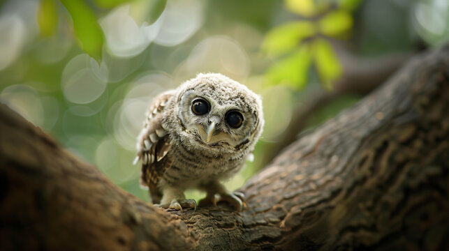Cute Small Owl