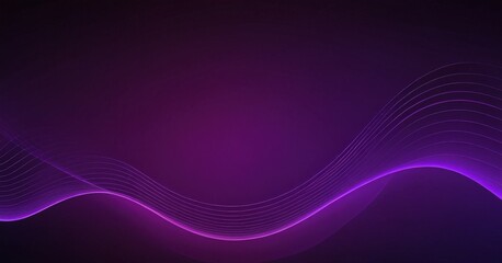 Abstract image of fuchsia and purple waves wallpaper