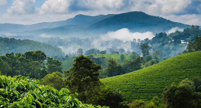 the serene landscapes of Coorg (Kodagu) in Karnatak 