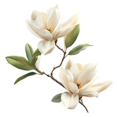 Obraz premium lily of the valley isolated