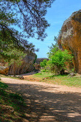 Increíbles formaciones de rocas en la Ciudad encantada en Cuenca	