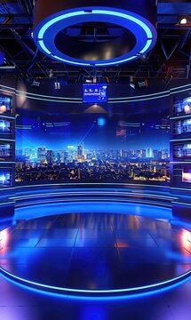 Newsroom backdrop: inside the newsroom, the dynamic environment and intricate processes behind delivering timely and accurate news to the public.