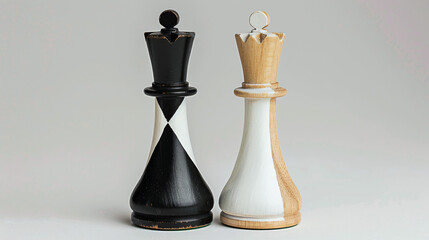 chess king and queen representing equal opportunity between genders