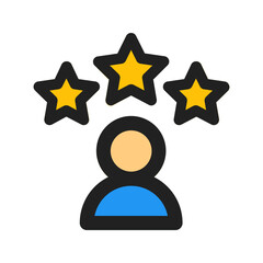 rating line color icon