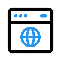 browser line color icon