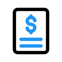 invoice line color icon