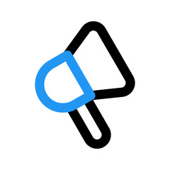 marketing line color icon