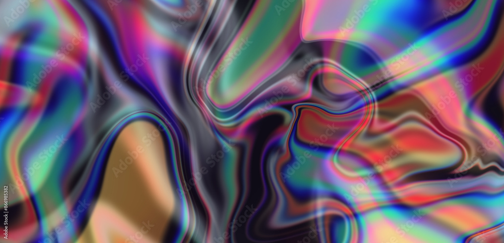 Poster abstract artistic background with neon acid colorful splashes of paint. psychedelic trippy vivid tex
