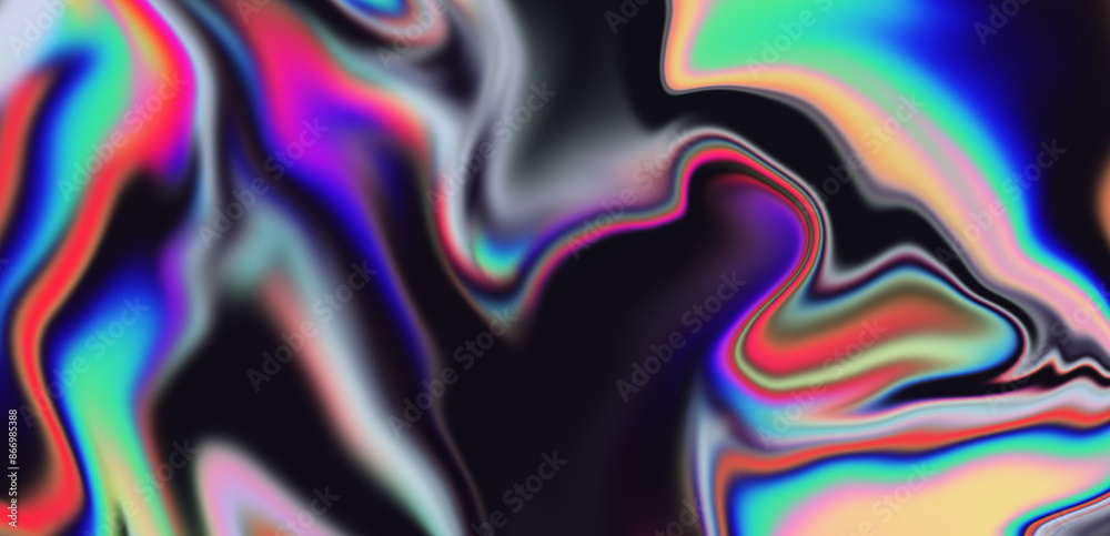 Poster abstract artistic background with neon acid colorful splashes of paint. psychedelic trippy vivid tex