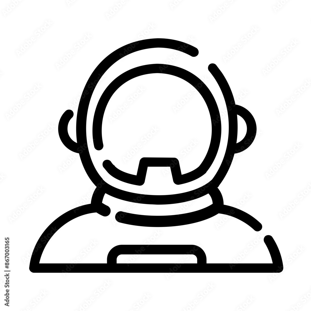 Canvas Prints astronaut icon design