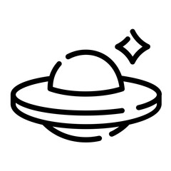 UFO icon design