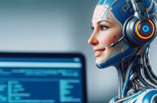 Asistente de tecnolog&iacute;a artificial. Chatbot AI. Soporte t&eacute;cnica automatizado